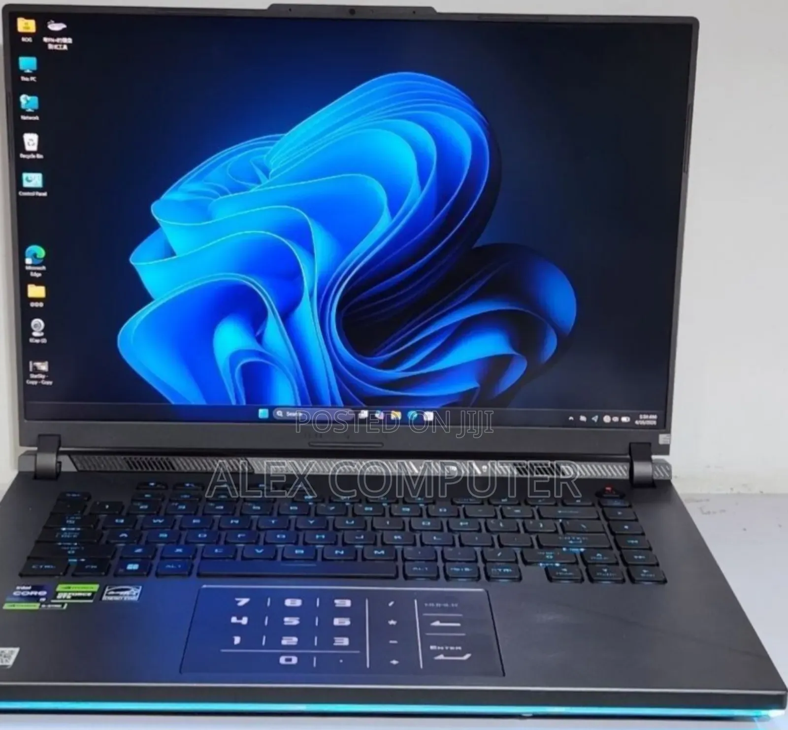 New Laptop Asus ROG Strix G16 G614 16GB Intel Core i9 SSD 1T