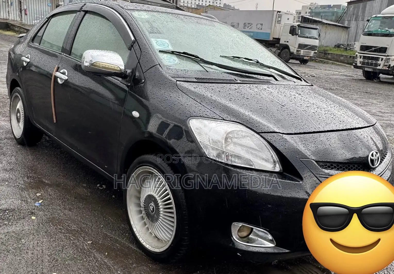 Toyota Yaris 2008 Black
