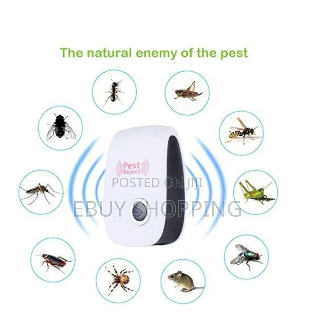**Portable Pest-free Zone – Ultrasonic Mouse Repeller**