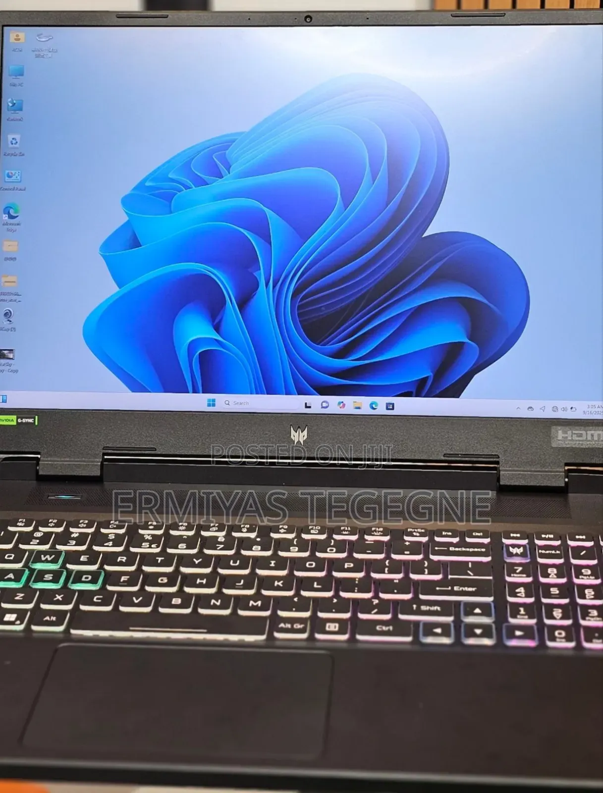 New Laptop Acer Predator Helios 300 16GB Intel Core i9 SSD 512GB