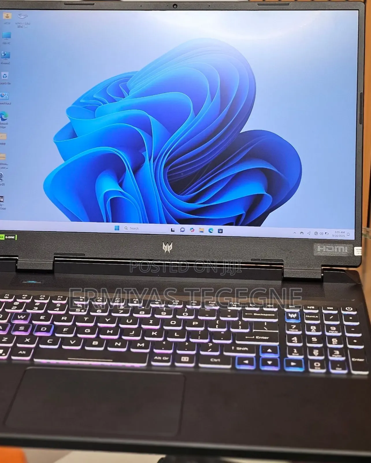 New Laptop Acer Predator Helios 300 16GB Intel Core i9 SSD 512GB