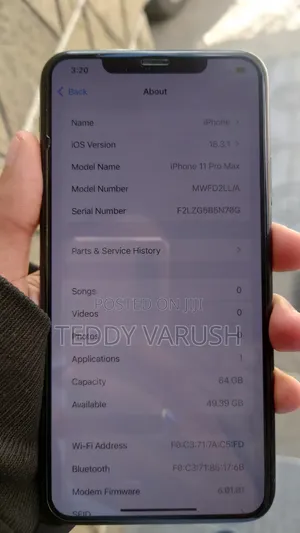 Apple iPhone 11 Pro Max 64 GB Green
