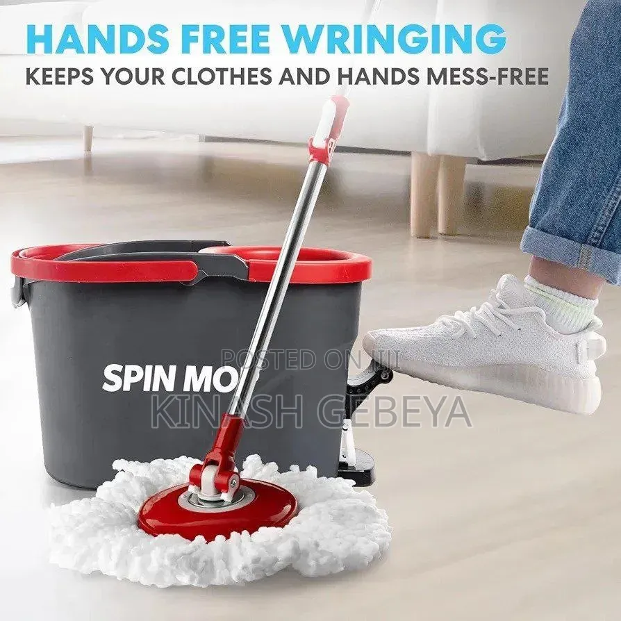 Microfiber 360° Rotating Magic Spin Mop