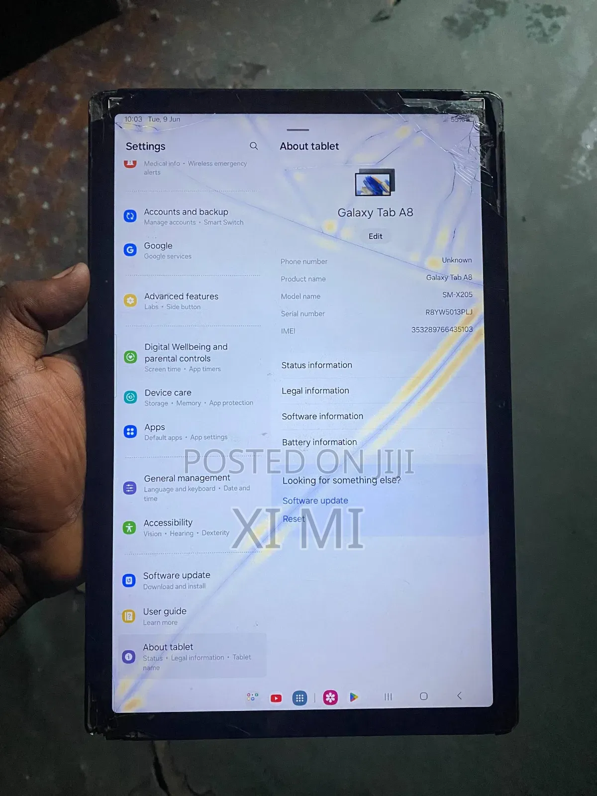 Samsung Galaxy Tab A8 10.5 (2021) 64 GB Gray