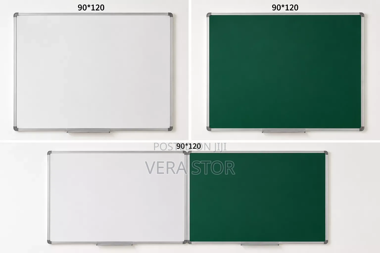 120×90 ነጭ ቦርድ (White Board) / አረንጓዴ ቦርድ (Green Board)
