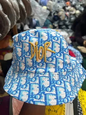 Designer Dior Embroidered Bucket Hat