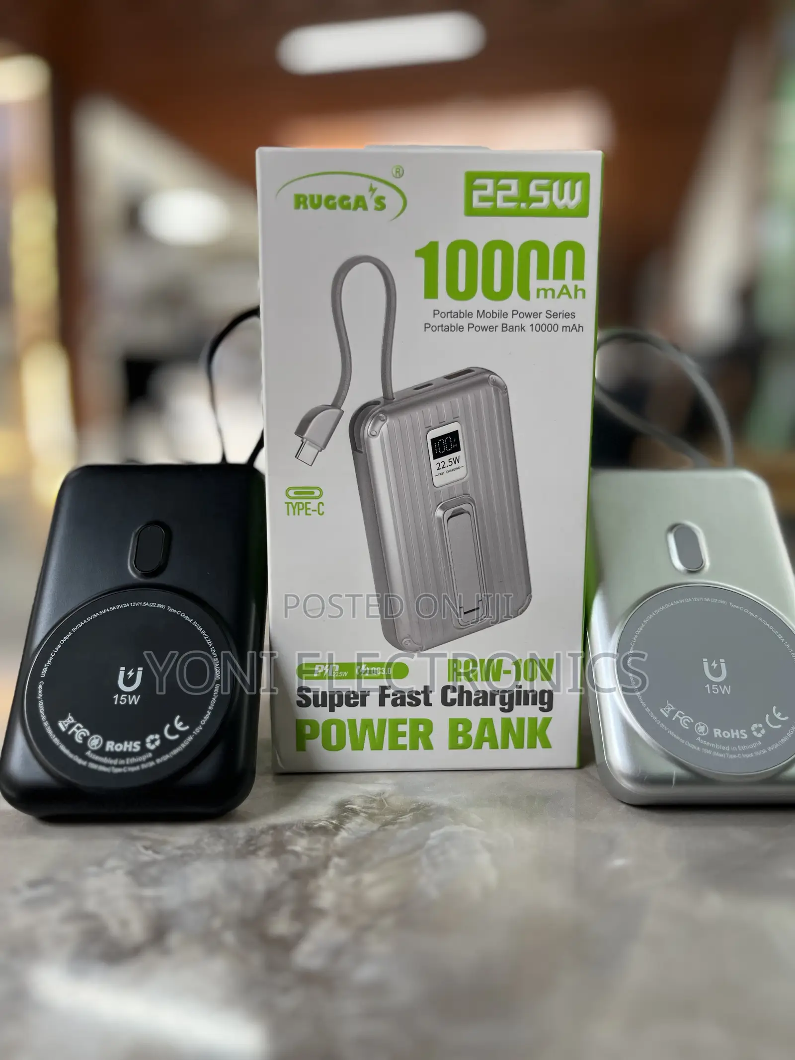 Rugga's Super Fast Charging Power Bank