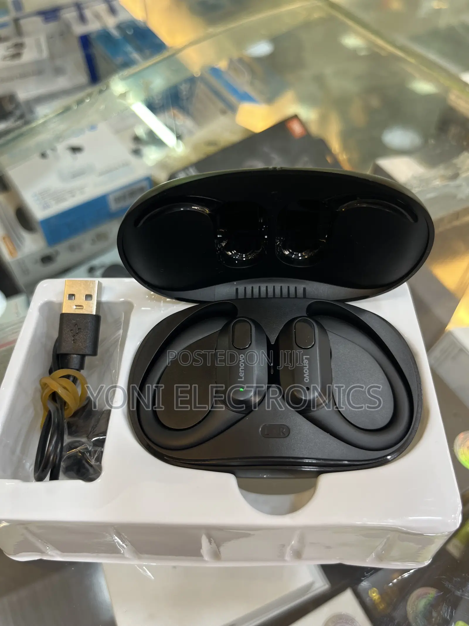 Lenovo Thinkplus TWS Wireless Bluetooth Earbuds With Open-Ear Hook