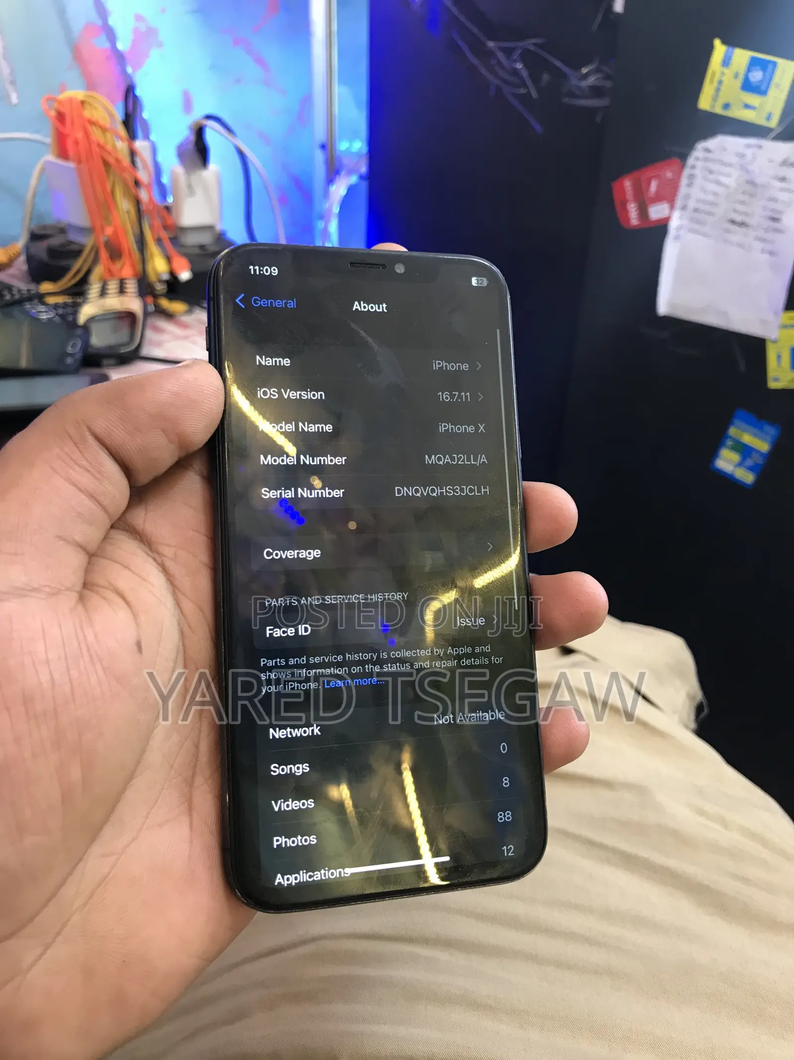 Apple iPhone X 64 GB Black
