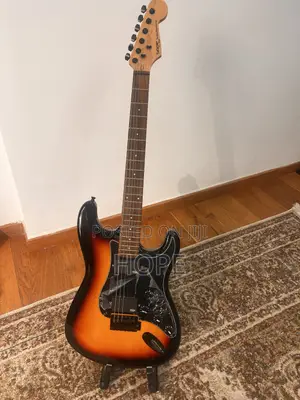 Sqoe St-Style Electric Guitar – 3-Tone Sunburst