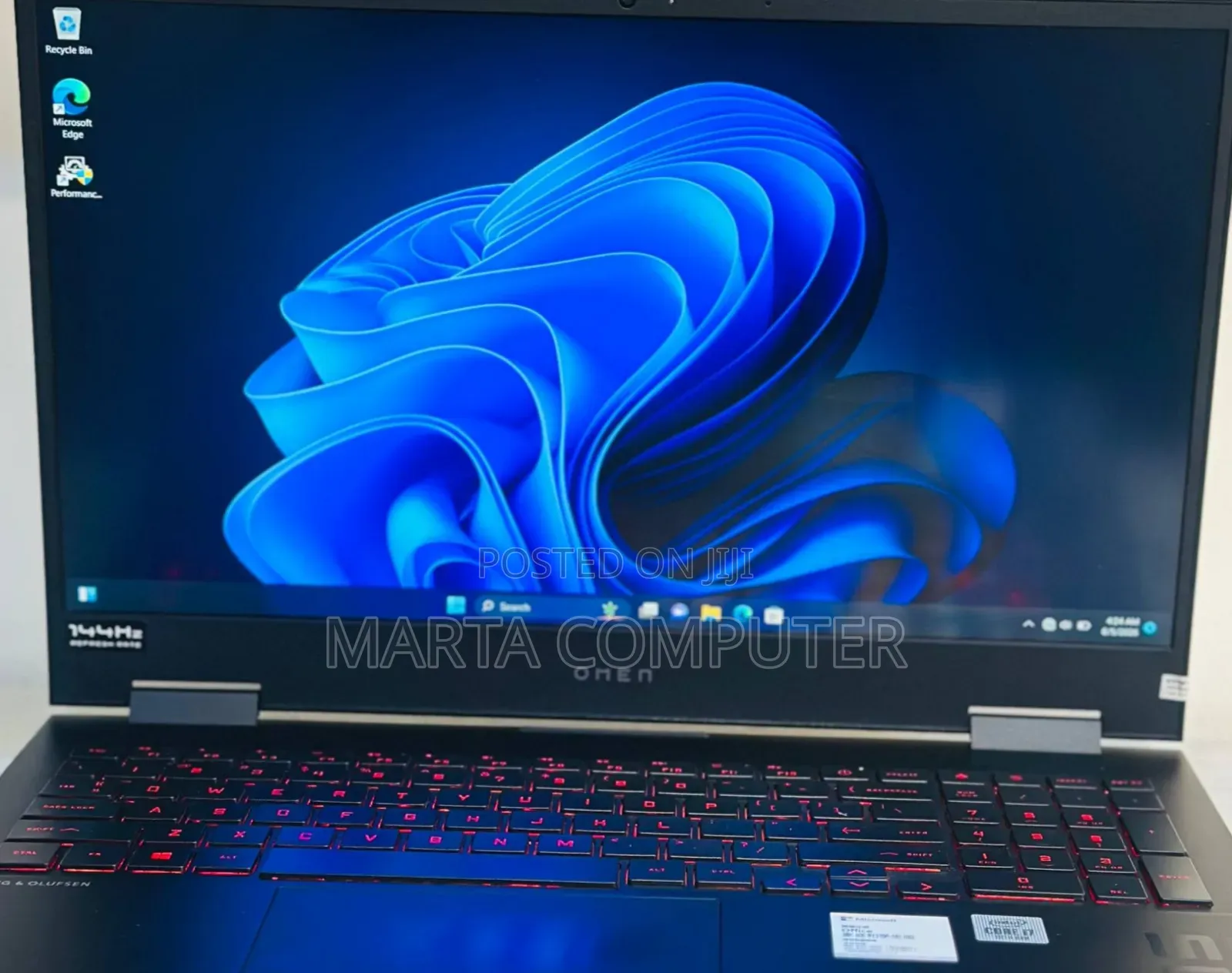 New Laptop HP Omen 15 16GB Intel Core i7 SSD 512GB