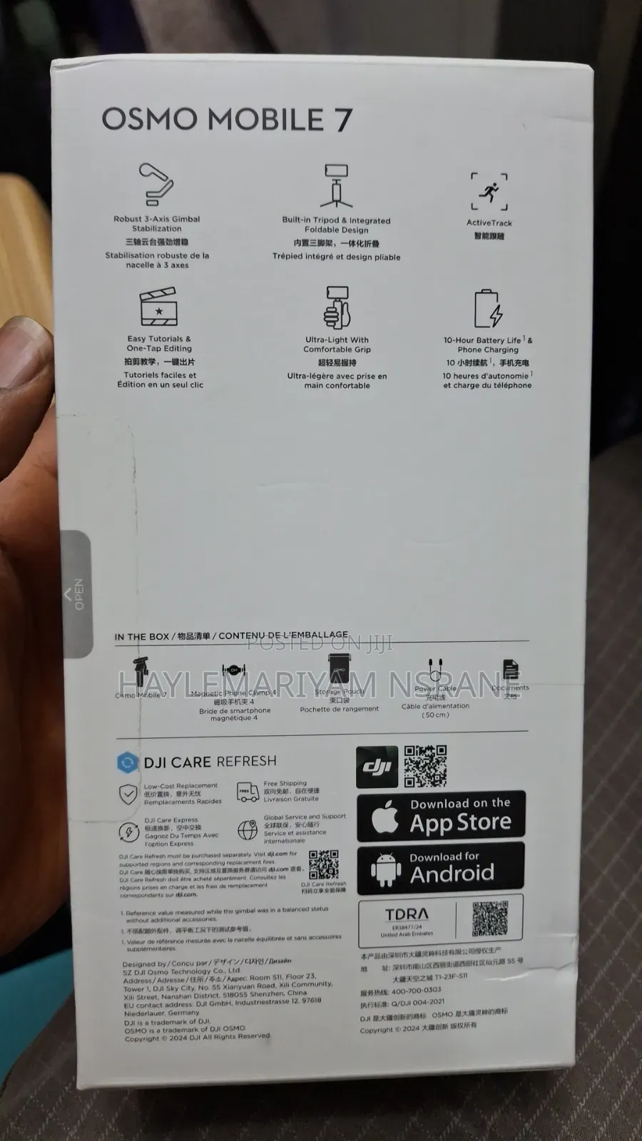 Dji Osmos Mobile 7 Price:-24000
