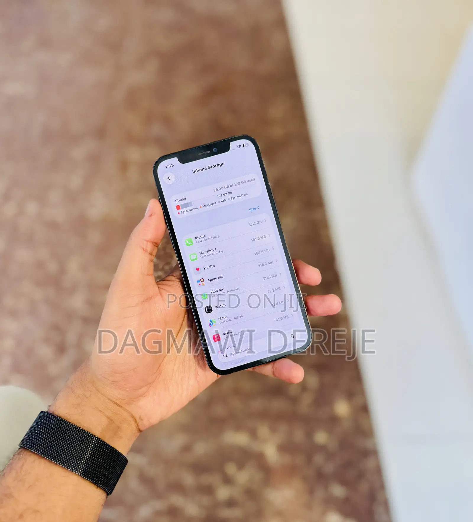 New Apple iPhone 12 Pro 128 GB Blue