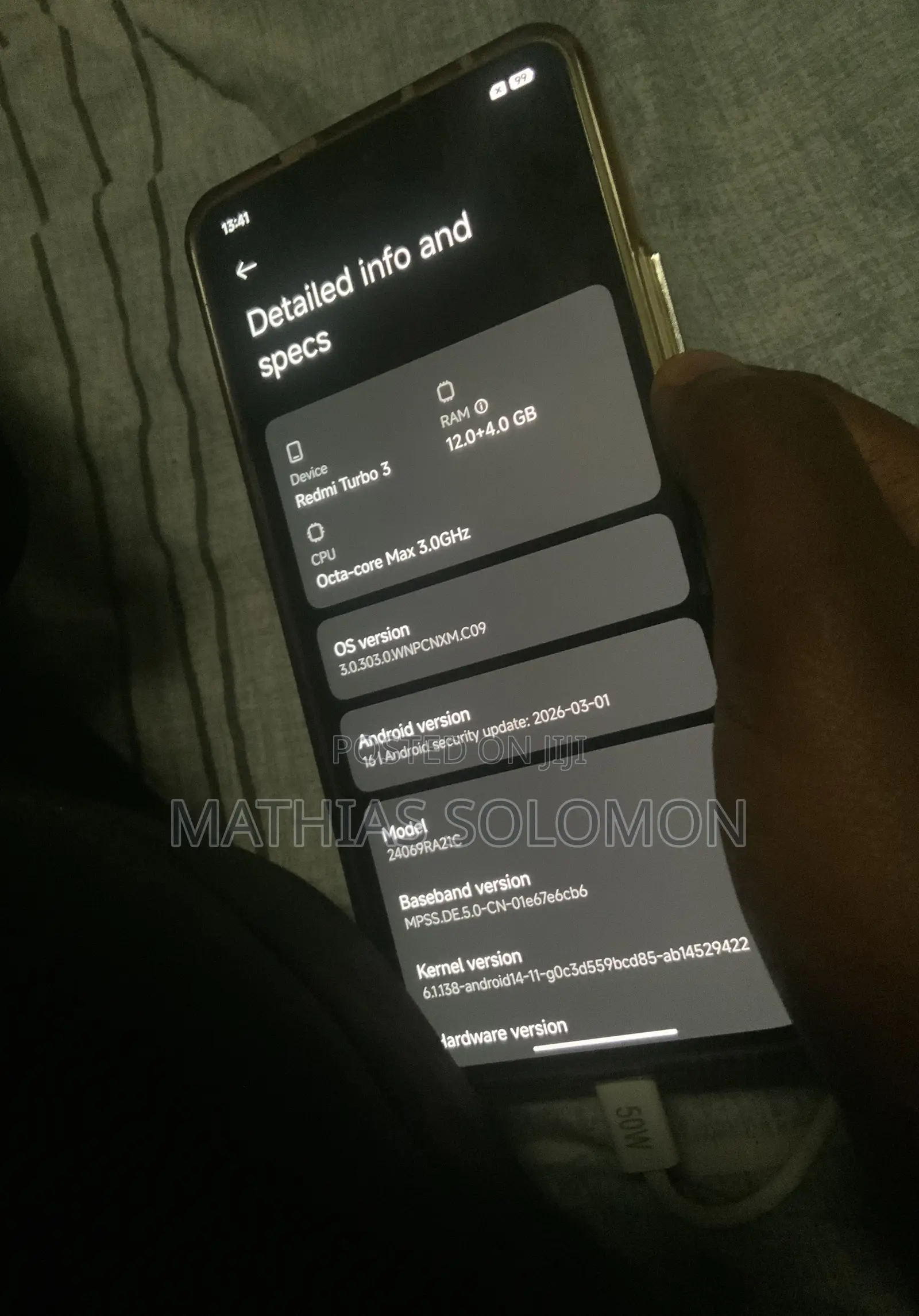New Xiaomi Redmi Turbo 4 256 GB White