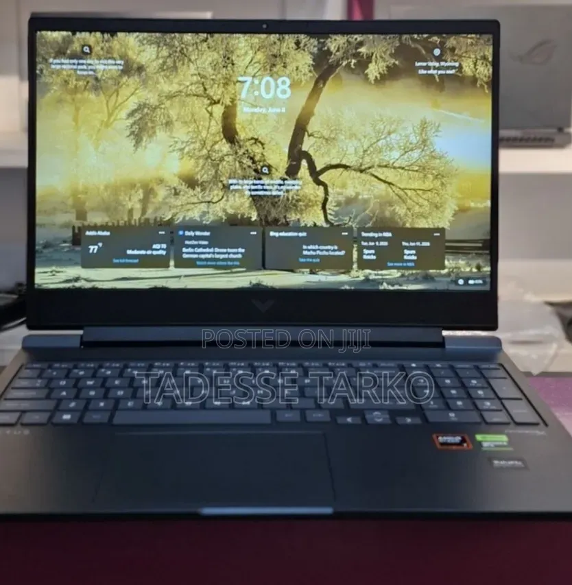 New Laptop HP Victus 15 16GB AMD Ryzen 7 SSD 1T