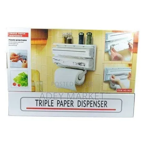 Triple Paper Dispenser.
