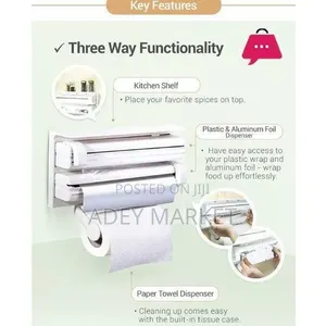 Triple Paper Dispenser.