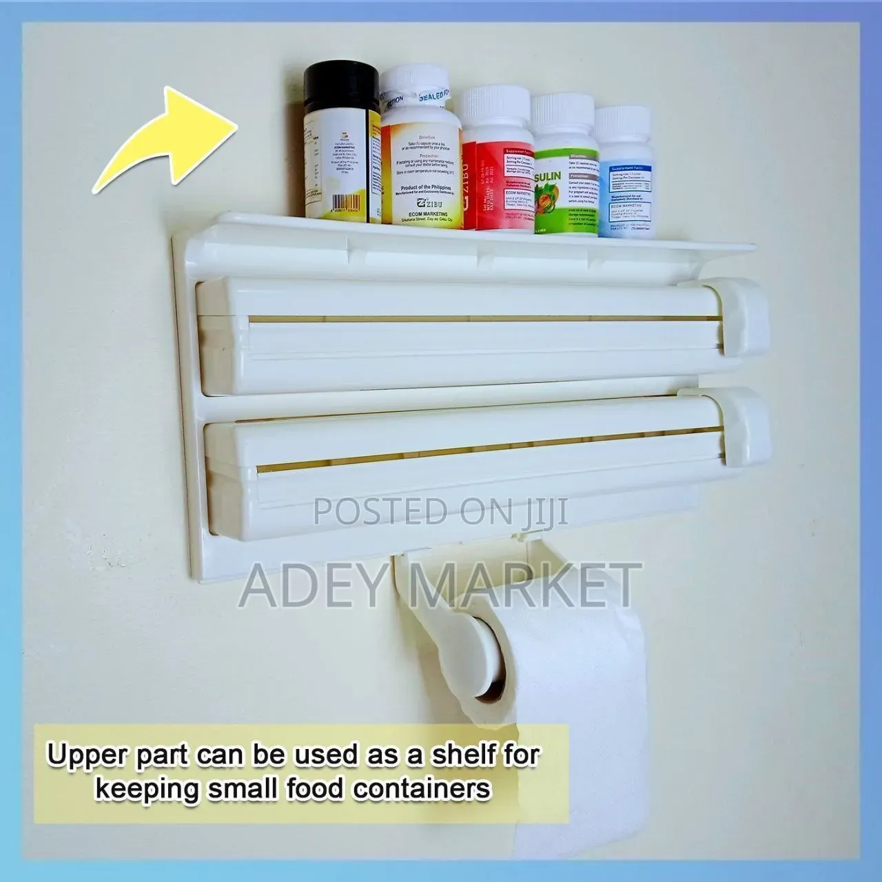 Triple Paper Dispenser.
