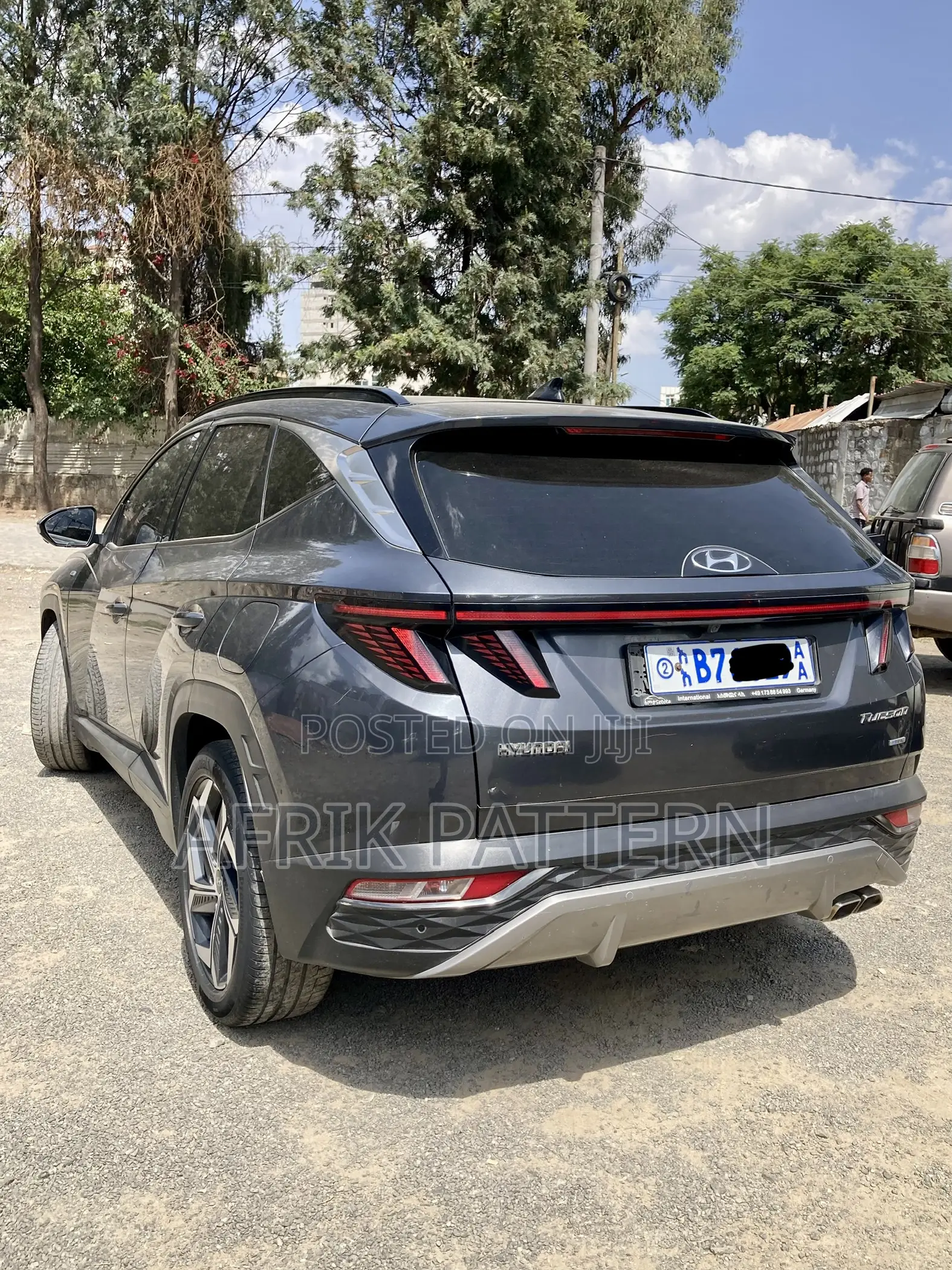 Hyundai Tucson Limited 2021 Gray
