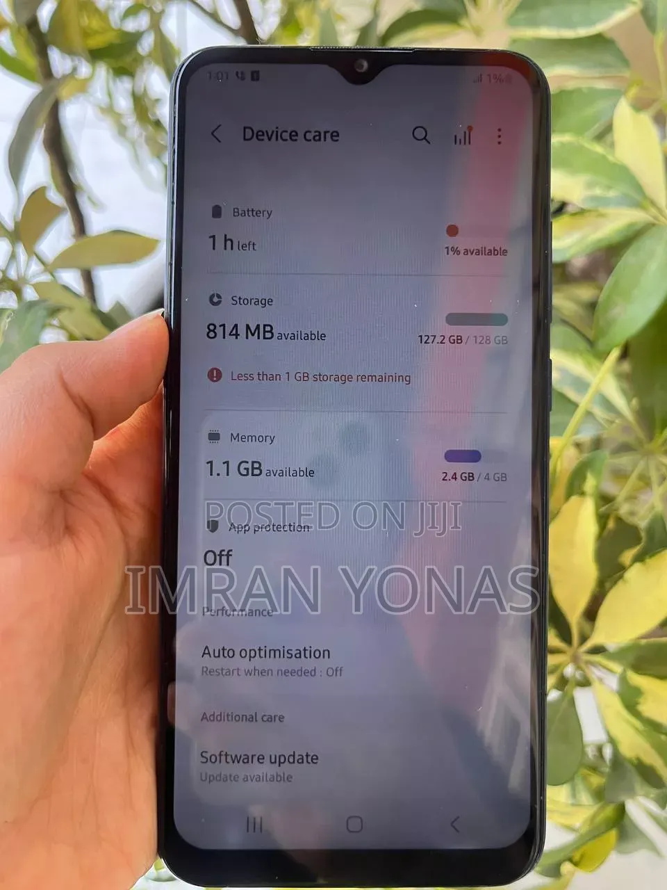 Samsung Galaxy A03 128 GB Blue