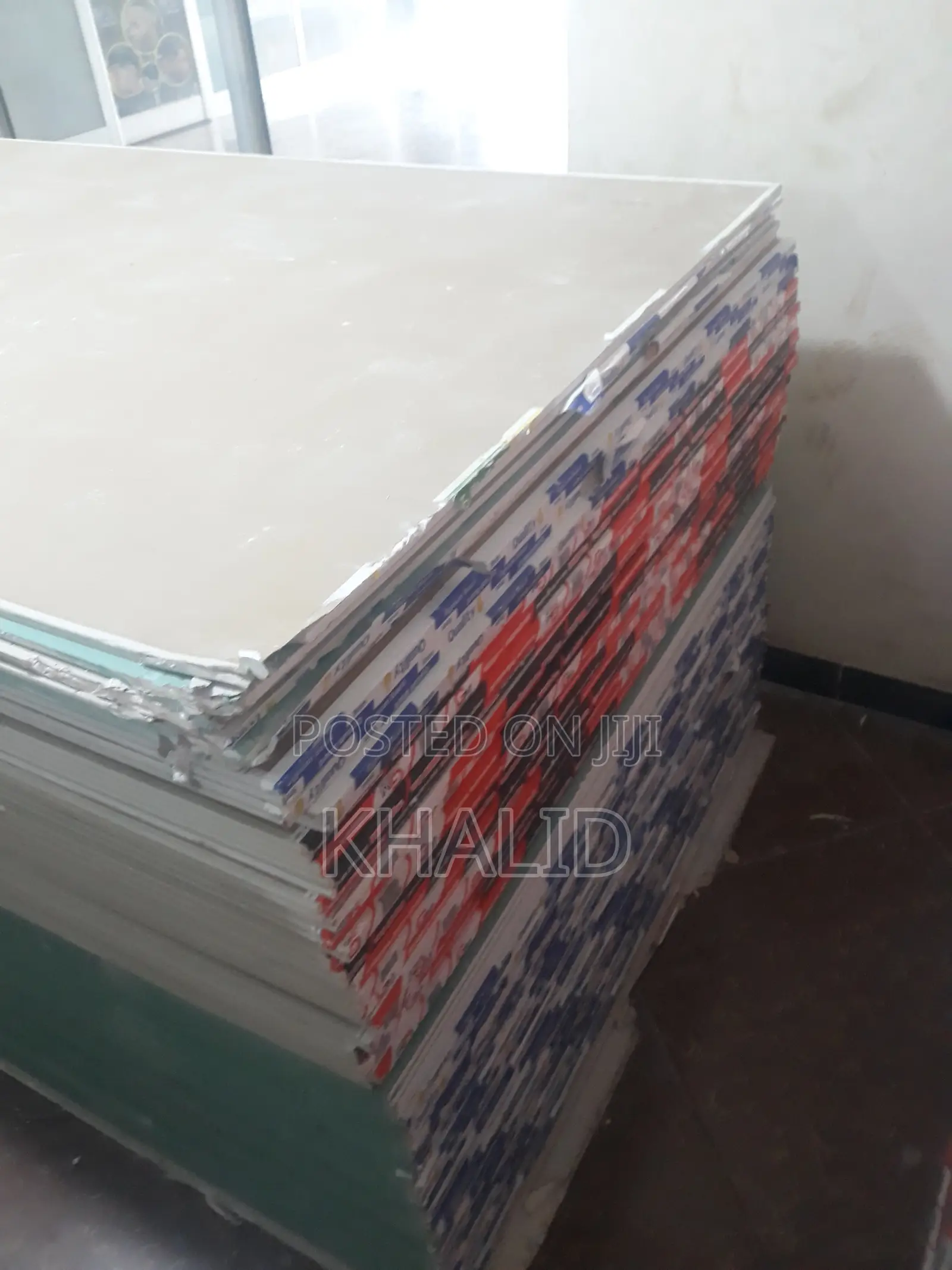 Gypsum Board ጂብሰም ቦርድ China Gypsum Board