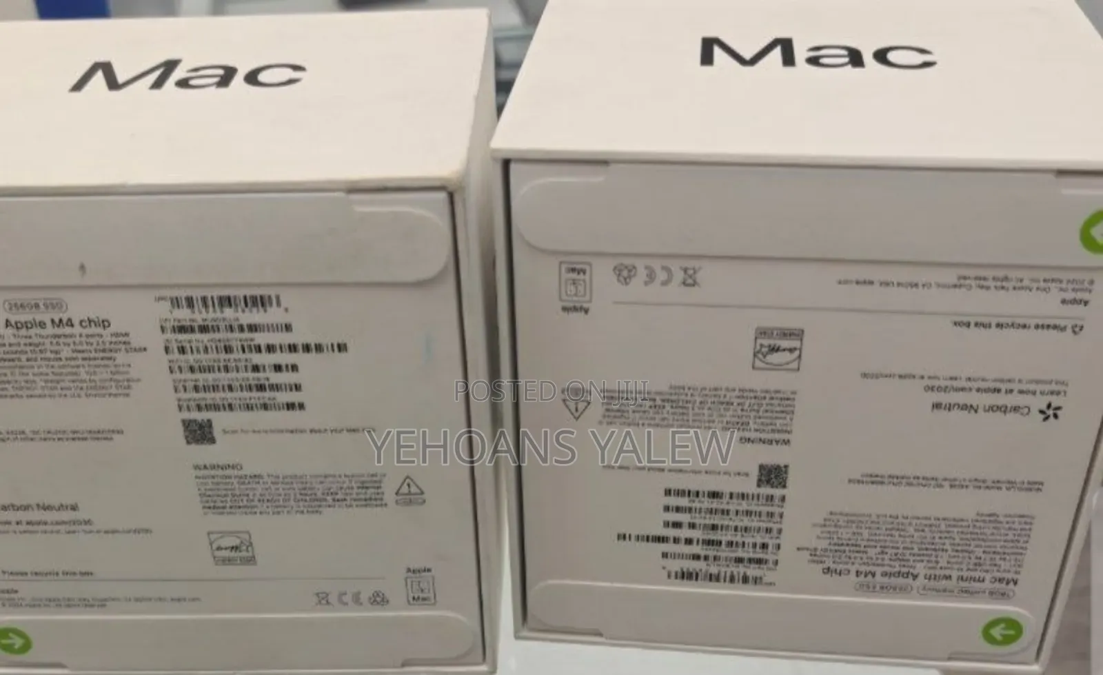 New Desktop Computer Apple Mac Mini M4 16GB Apple M4 SSD 256GB