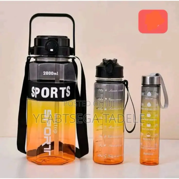 2l Sports Water Bottle – Large Capacity Gym Fitness Bottle
