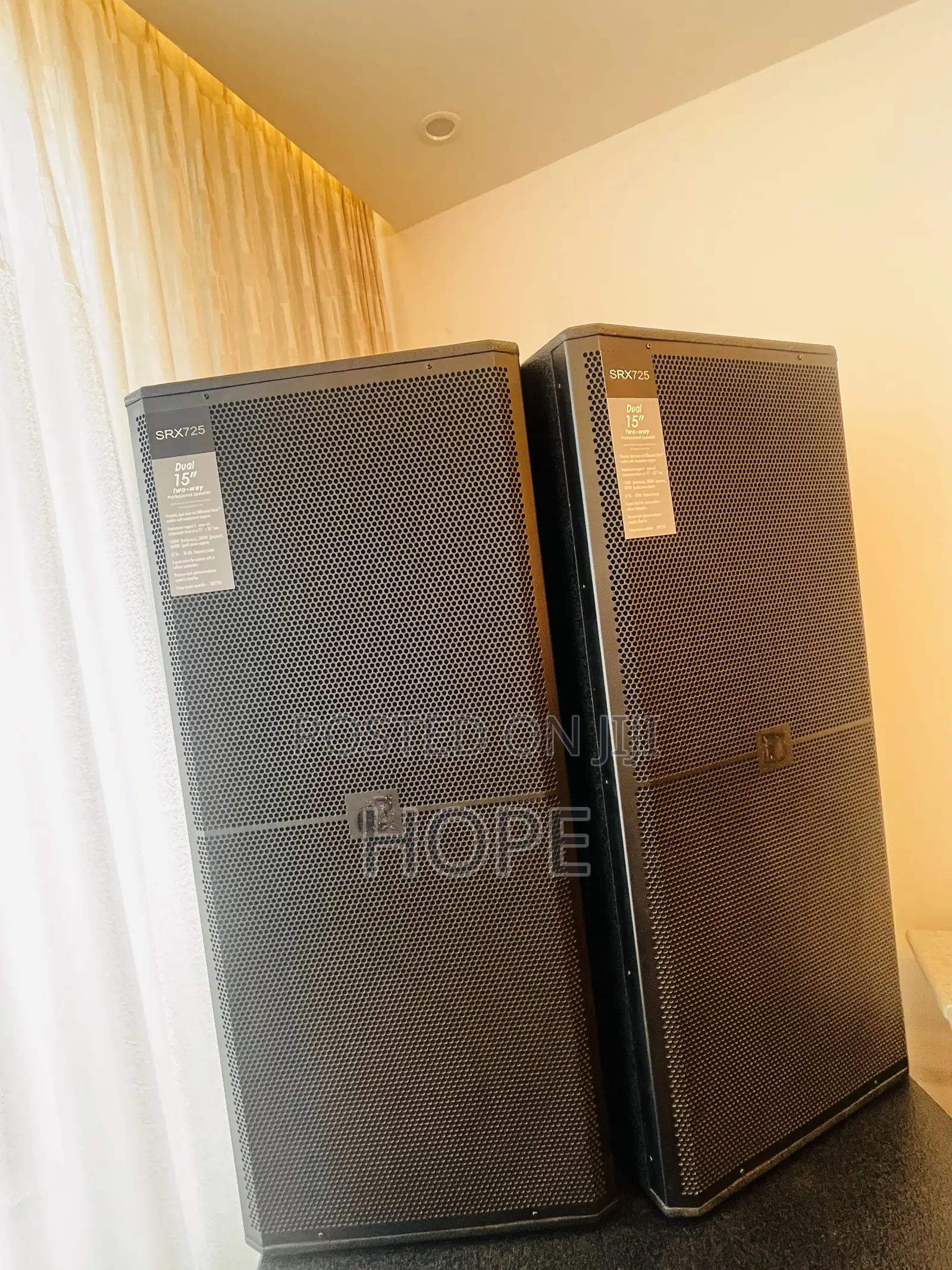 Original JBL Srx725 Dual 15" Professional Loudspeaker (Single)