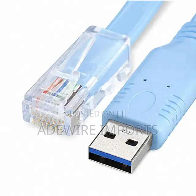 Console Cable – Rj45 to Usb, 1.8m With Vat
