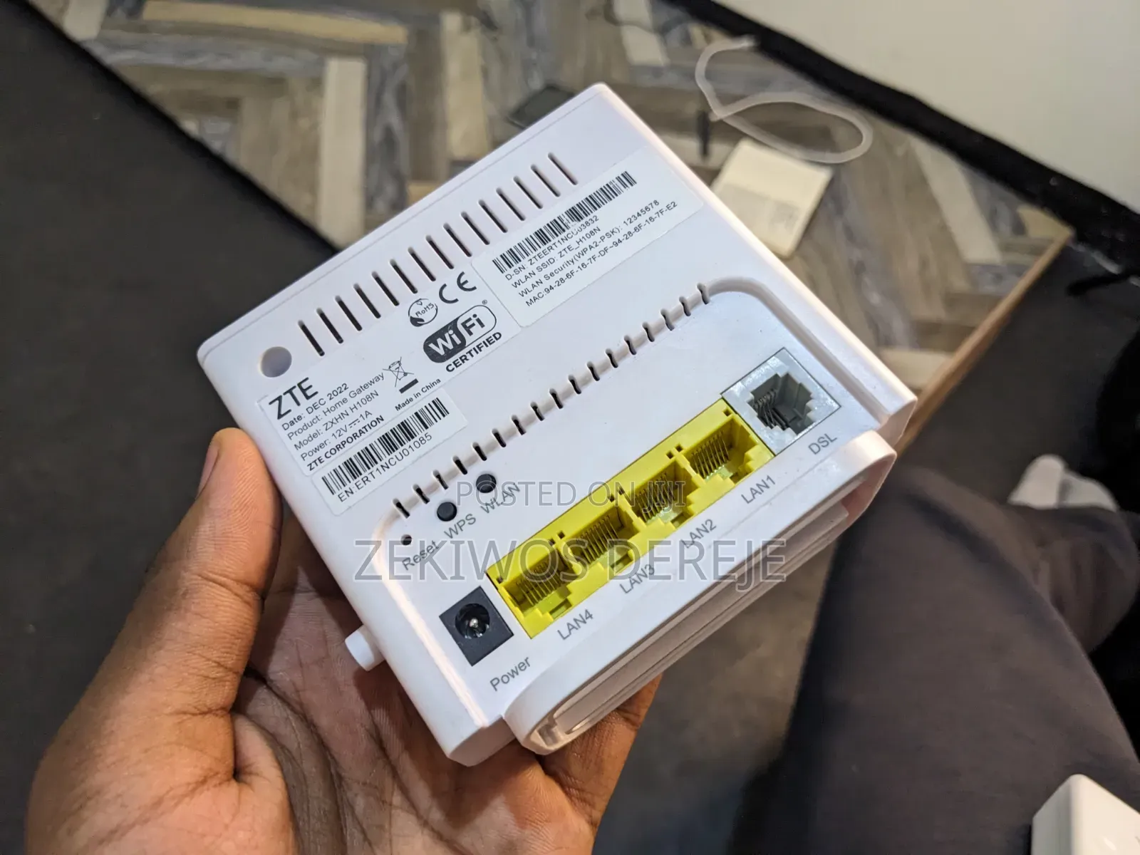 Fast Copper(Adsl) Router