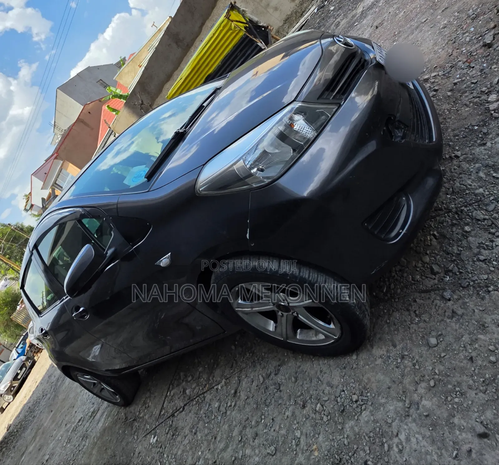 Toyota Yaris 2012 Gray