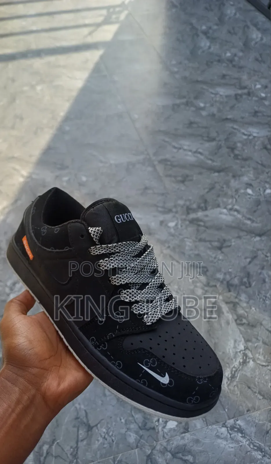 Nike Sb Dunk Low Sneaker With a Gucci-Inspired Design