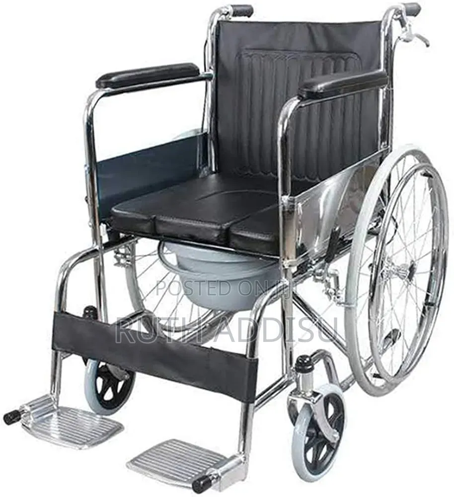 Commode Wheelchair - Versatile Wheelchair With Built-in Commode