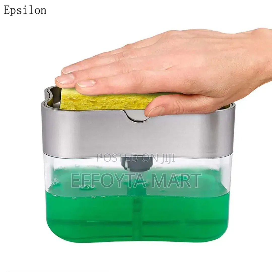 Soap Pump Dispenser With Sponge