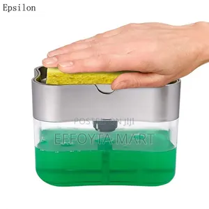 Soap Pump Dispenser With Sponge