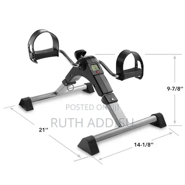 Costway Fol Pedal Stationary Under Desk Indoor Exercise Bike for Arms
