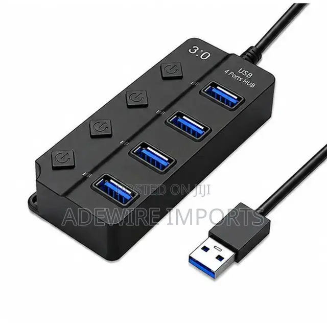 Usb Hub 4port 3.0 30cm With Vat