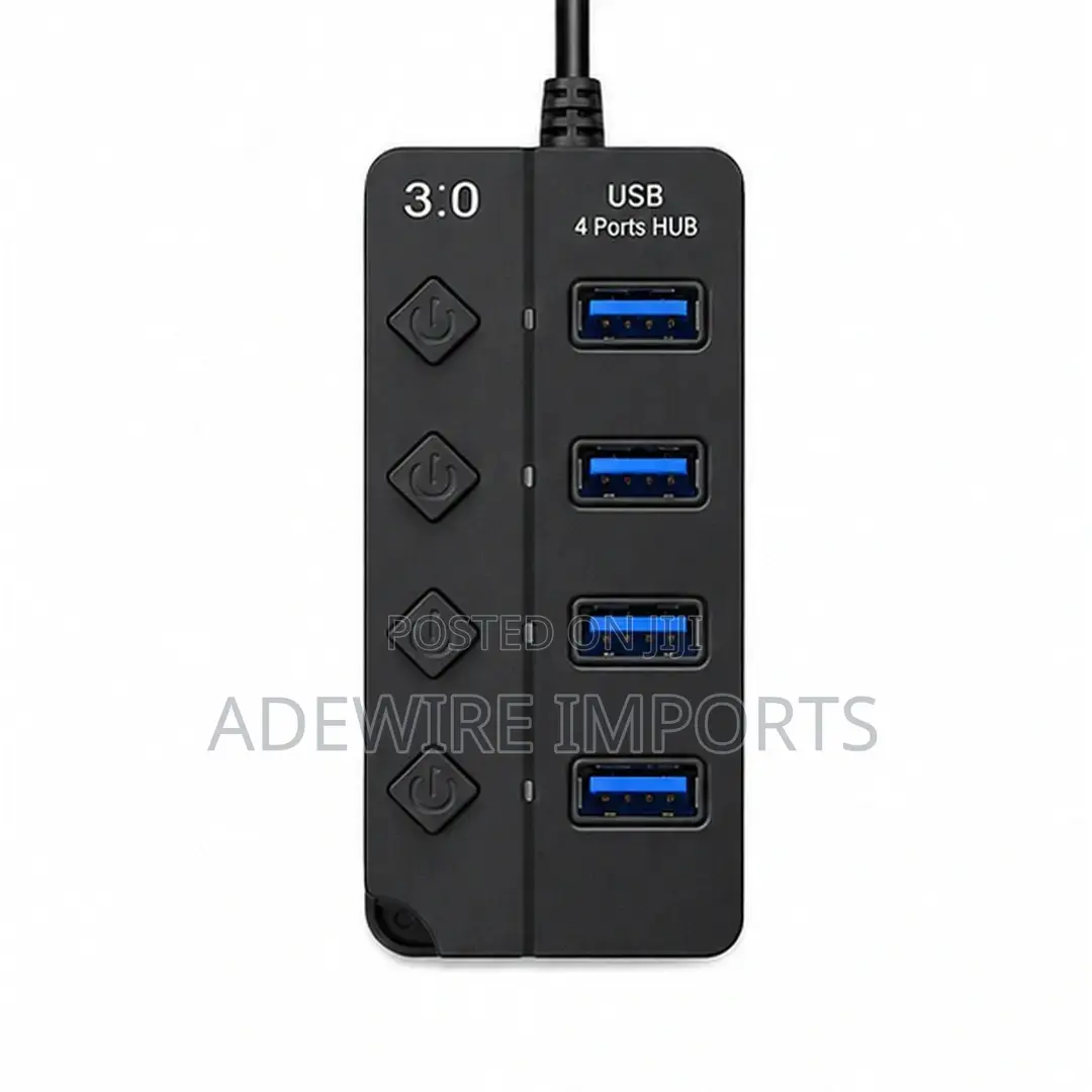 Usb Hub 4port 3.0 30cm With Vat