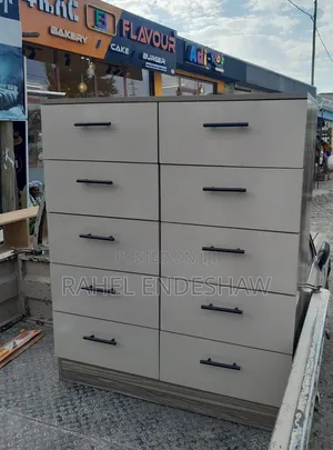 Double Column Drawer Cabinet