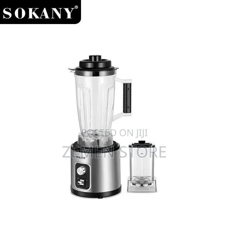 Sokany 2-in-1 Multi-purpose Blender 3l Sk-6666 ሶካኒ መፍጫ ማሽን