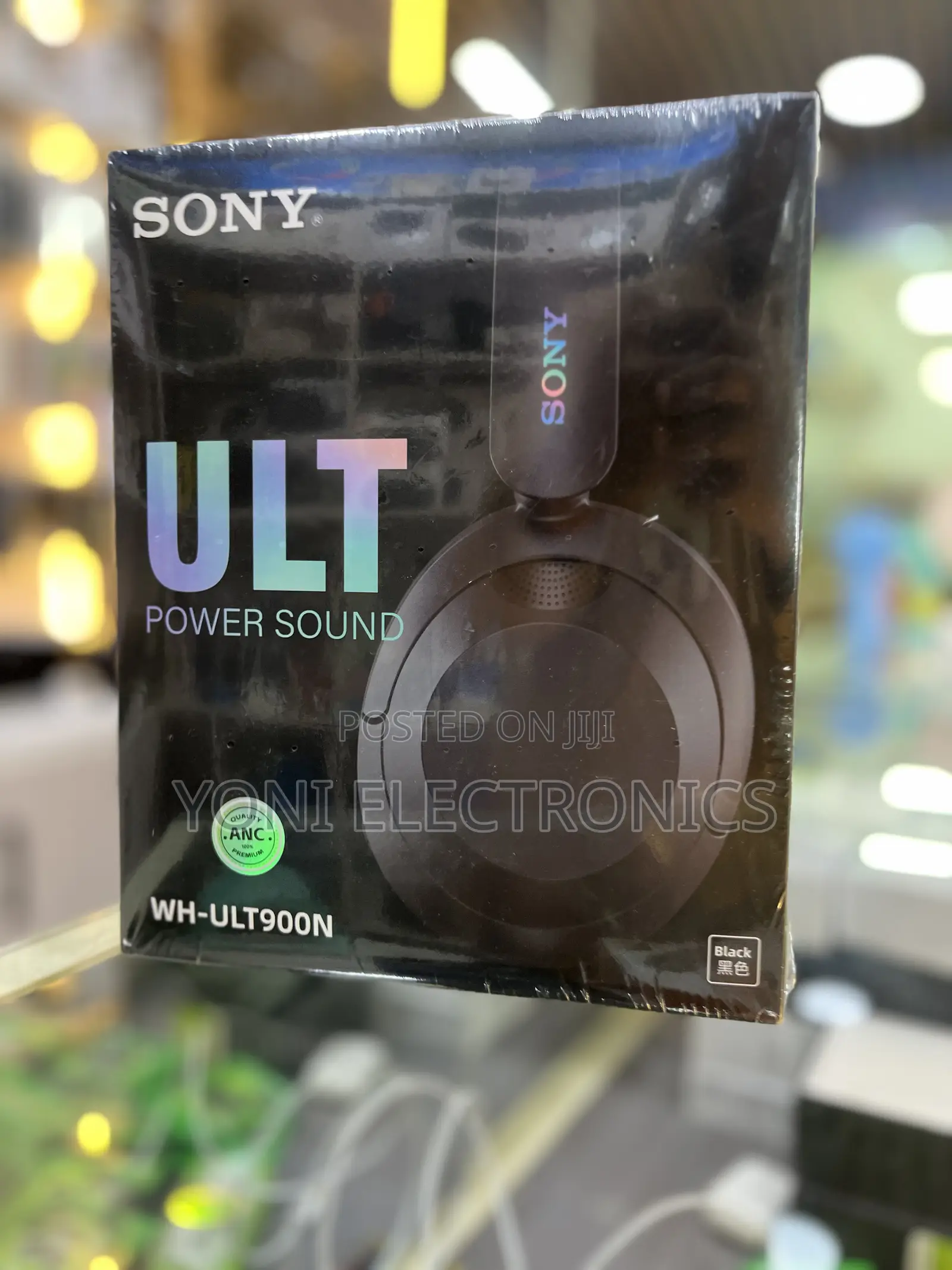 Sony Ult Wear Wireless Noise Canceling Headphones (Wh-Ult900n) – Black