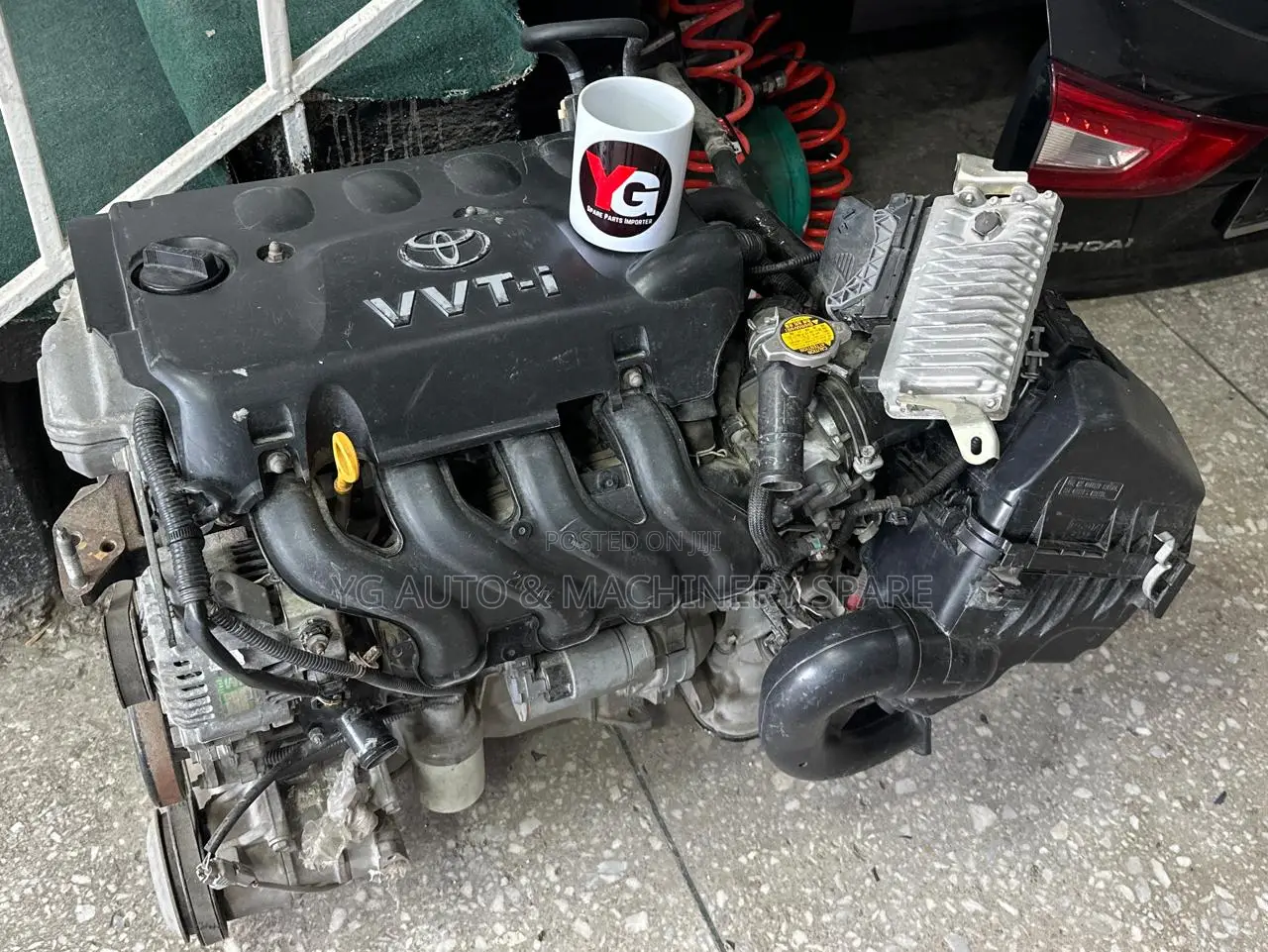 Toyota Yarisnz Low Milage Complete Engine With Gear