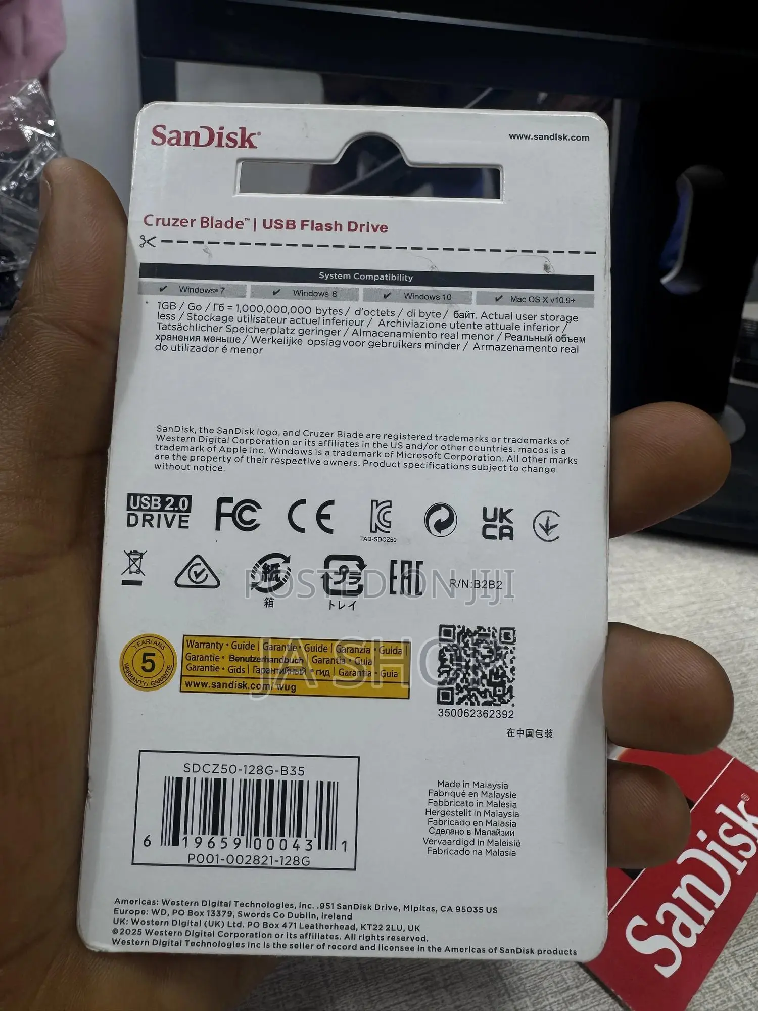 Sandisk Flash 128gb