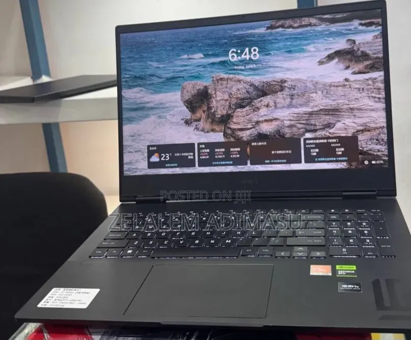 New Laptop HP Omen X 16GB AMD Ryzen 7 SSD 512GB