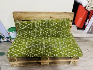 4‐Piece Wooden Pallet Sofa