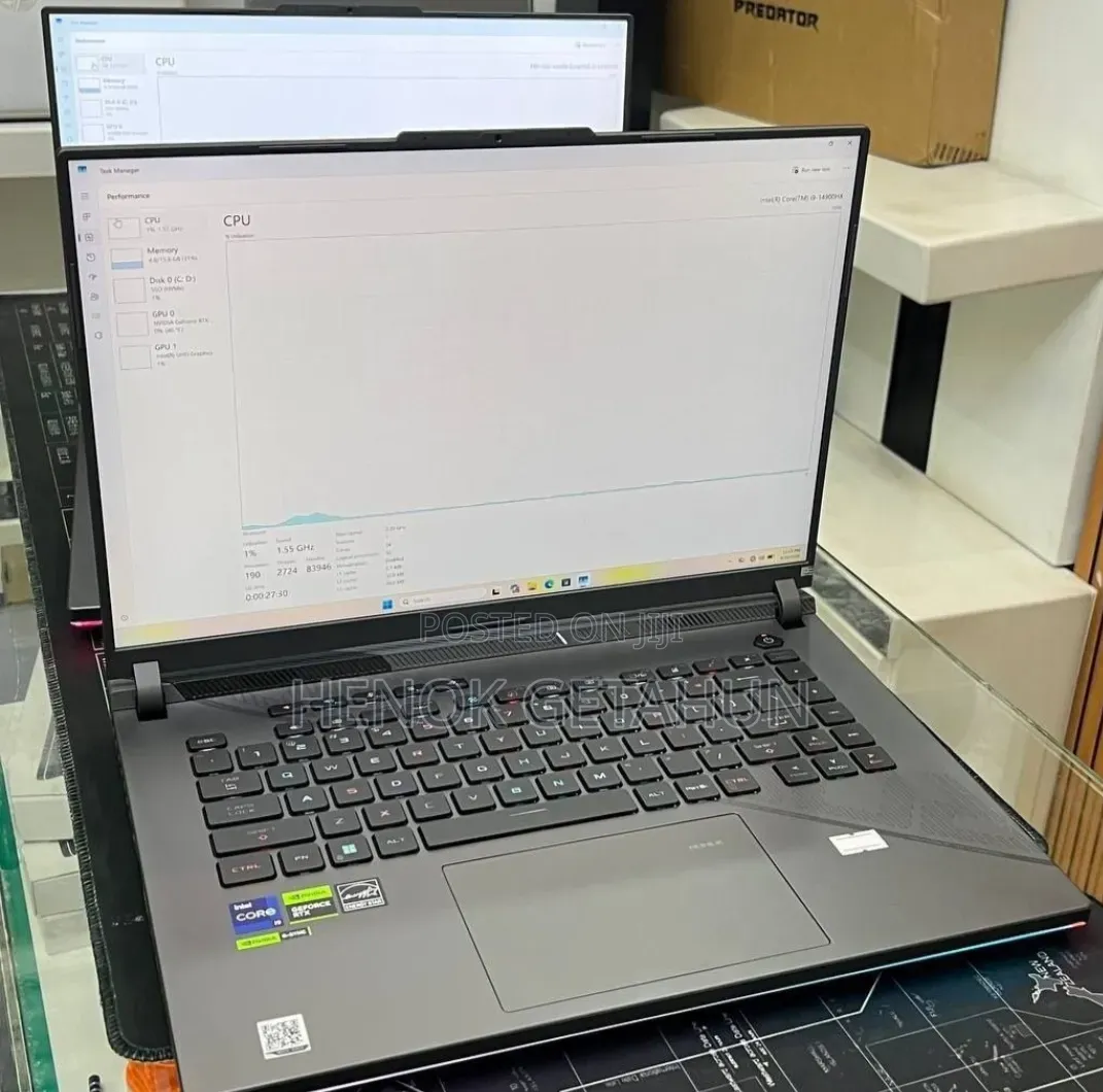 New Laptop Asus ROG Strix G16 G614 16GB Intel Core i9 SSD 1T
