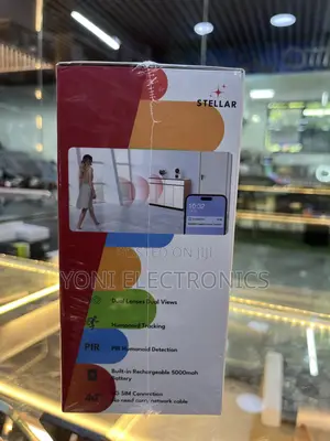 Stellar C402 Pro 5g Dual-Lens Security Camera | 4g Lte, Pan Tilt