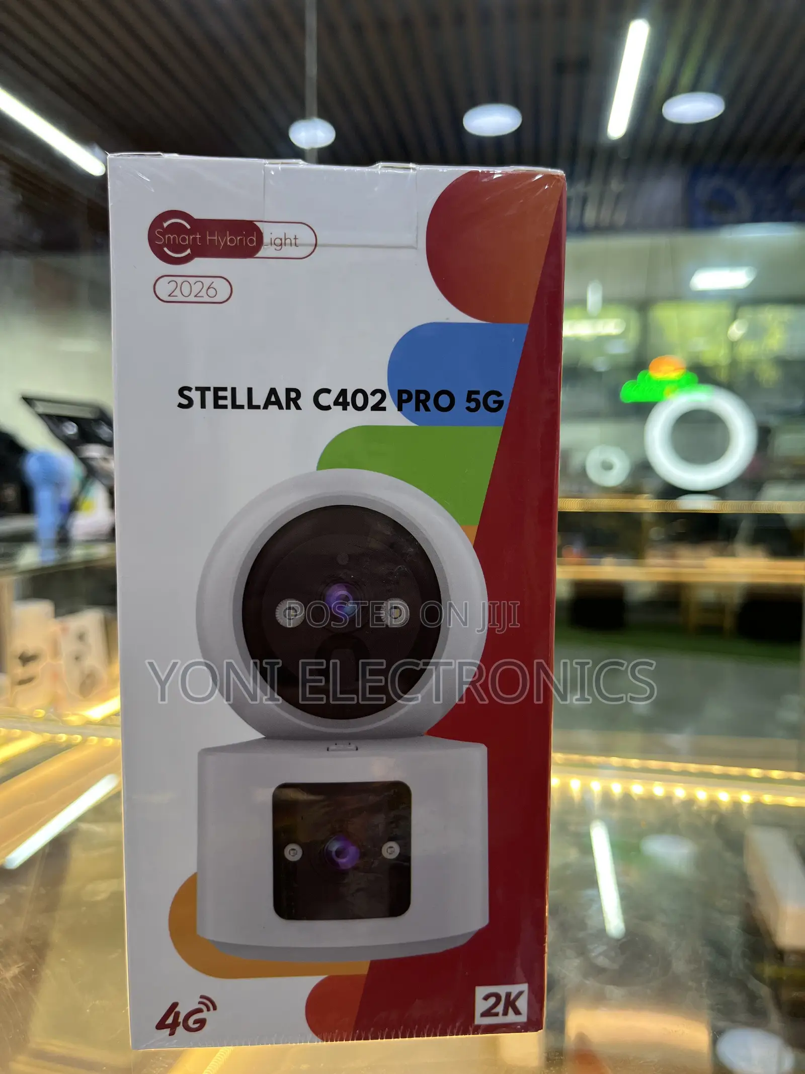 Stellar C402 Pro 5g Dual-Lens Security Camera | 4g Lte, Pan Tilt