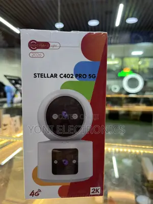 Stellar C402 Pro 5g Dual-Lens Security Camera | 4g Lte, Pan Tilt