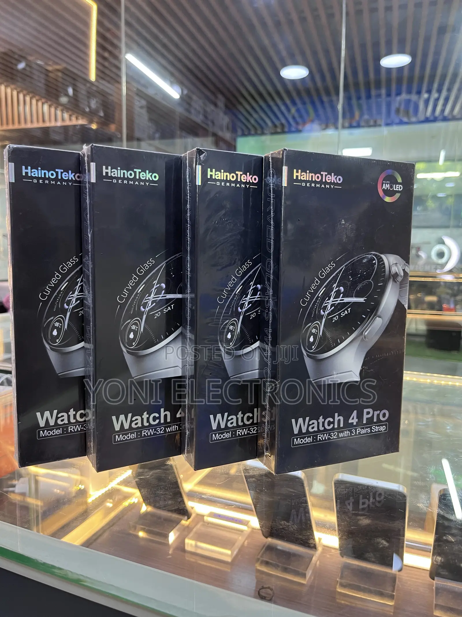 Haino Teko Germany Watch 4 Pro ( Rw-32) Smartwatch Packaging